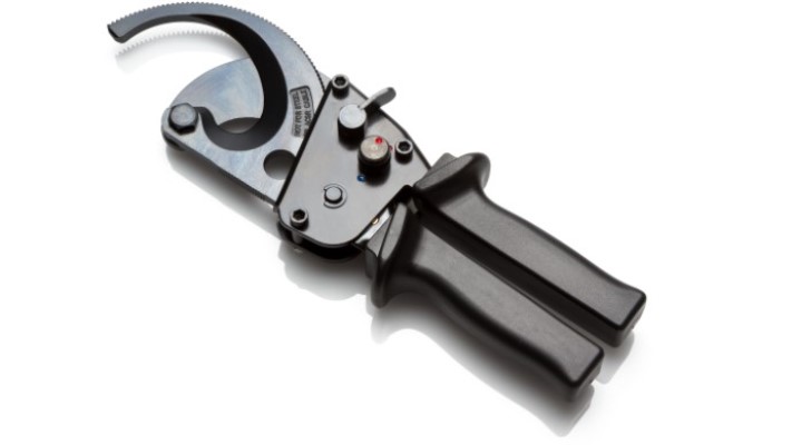 prcc-380 - каблерез для обрезки кабеля сечением до 380 мм² с храповым механизмом