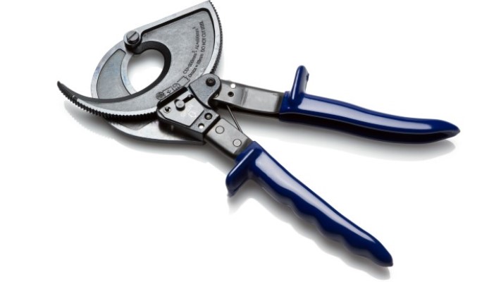 prcc-500 - каблерез для обрезки кабеля сечением до 500 мм² с храповым механизмом