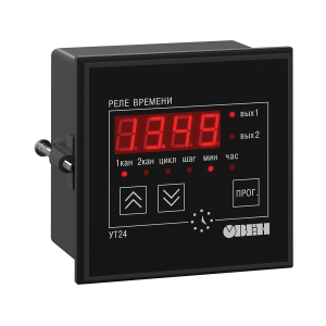 ут24 цифровой двухканальный таймер